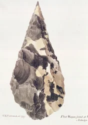 Flintvapen, 1797 (wc på papper)